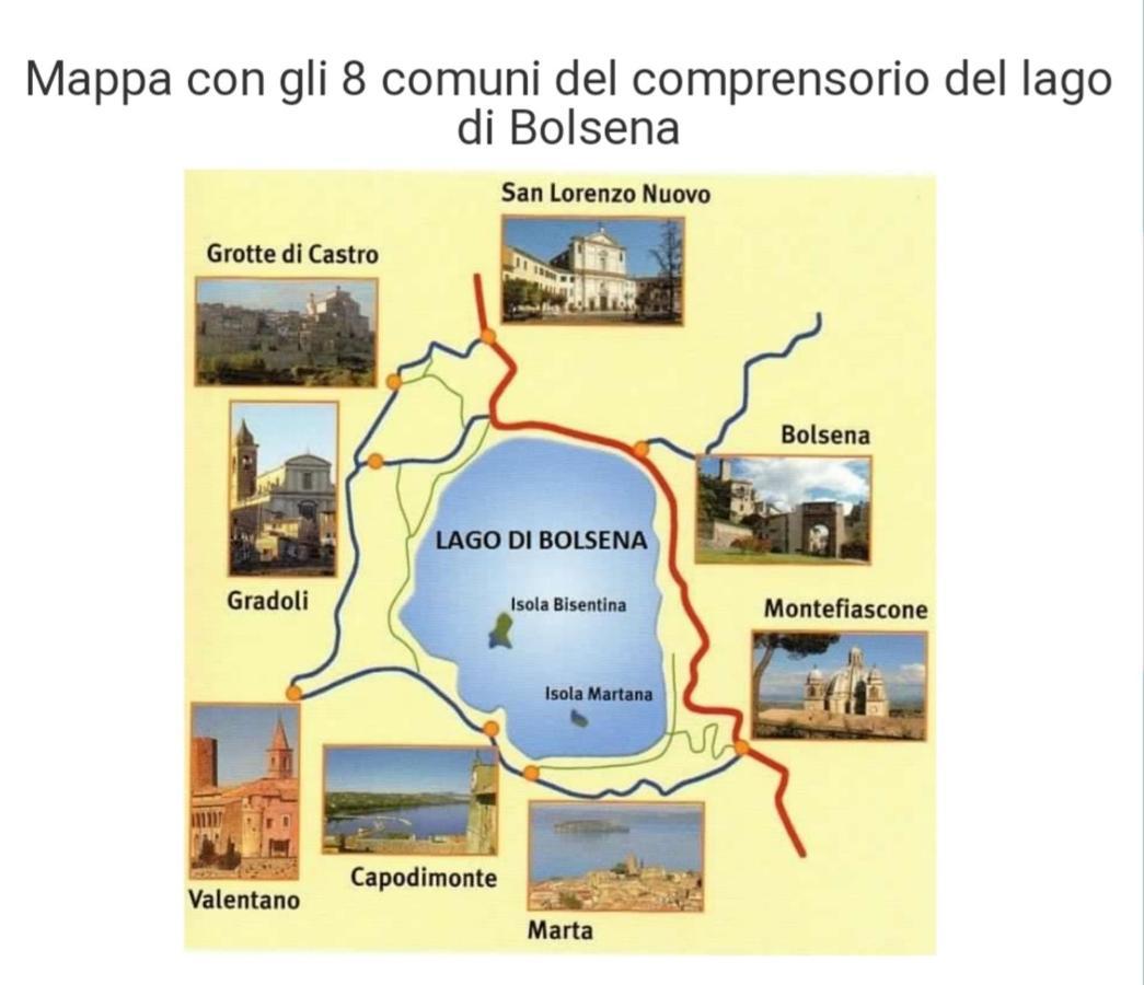 Casa Giulia Appartement Canino Buitenkant foto